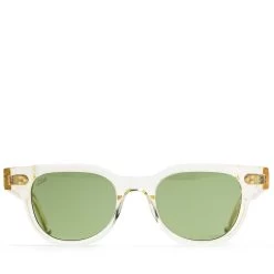 CRTFD X Akila Legacy Sunglasses - Vintage Clear/Transition Green Lens
