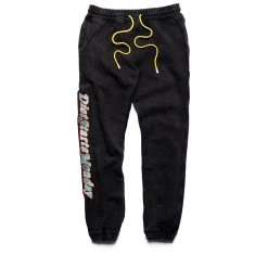 Diet Starts Monday Spell Out Sweatpants - Black