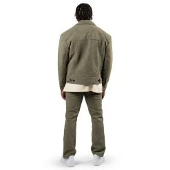 Diet Starts Monday Vegan Suede Pants - Sage -Fashion clothing Sneaker Politics Diet VeganPants 131 109768 WB 2