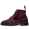 Dr. Martens 101 Suede Ankle Boots - Plum Desert Oasis -Fashion clothing Sneaker Politics Dr.MartensDesertOasisSuede GumOil Plum 135 105189 WB 1