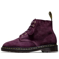 Dr. Martens 101 Suede Ankle Boots - Plum Desert Oasis