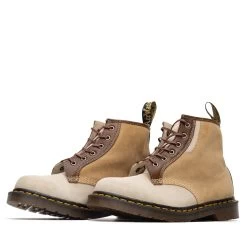 Dr. Martens 101 Suede Ankle Boot - Repello Calf Sand/Chalk -Fashion clothing Sneaker Politics DrMarten RepelloCalf 135 105188 WB 6