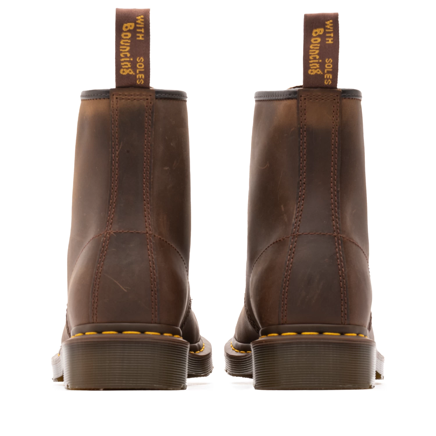 Dr. Martens 1460 Leather Boots - Brown Crazy Horse 6 Dr. Martens 1460 Leather Boots - Brown Crazy Horse - Image 4