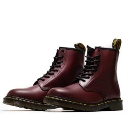Dr. Martens 1460 Smooth Leather Boot - Cherry Red -Fashion clothing Sneaker Politics DrMartens Web 17 0d1b1ab7 dfc3 41f4 9c8c 53e15566fc24