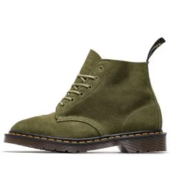 Dr. Martens 101 Suede Ankle Boot - Army Green/Desert Oasis