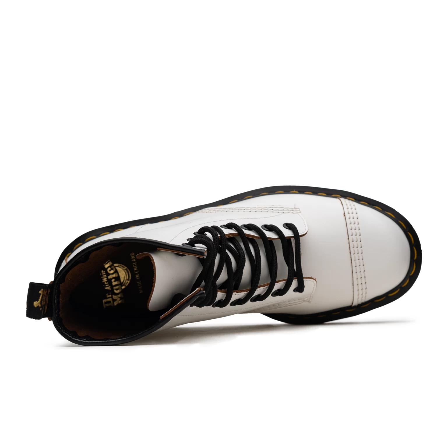 Dr. Martens 1460 Bex Toe Cap - White Quilon 7 Dr. Martens 1460 Bex Toe Cap - White Quilon - Image 5