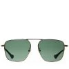 Gucci Pilot Sunglasses - Gold/Green 1 Gucci Pilot Sunglasses - Gold/Green -Fashion clothing Sneaker Politics GG0743S 004 Web 1
