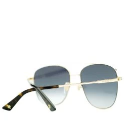 Gucci Pilot Sunglasses - Gold/Grey -Fashion clothing Sneaker Politics Gucci GG0410SK 003 WHITEBOX 5 f118f240 6731 4e97 a7a6 caf8df25b0f9