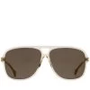 Gucci Aviator Sunglasses - Yellow/Gold/Brown 2 Gucci Aviator Sunglasses - Yellow/Gold/Brown -Fashion clothing Sneaker Politics Gucci GG1105S 131 110571 WB 1