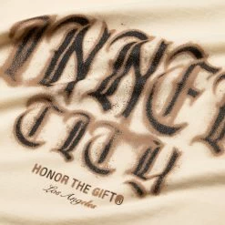 Honor The Gift Stamp Inner City Tee - Bone 8 Honor The Gift Stamp Inner City Tee - Bone -Fashion clothing Sneaker Politics HTG FW23 131 113280 WB 2