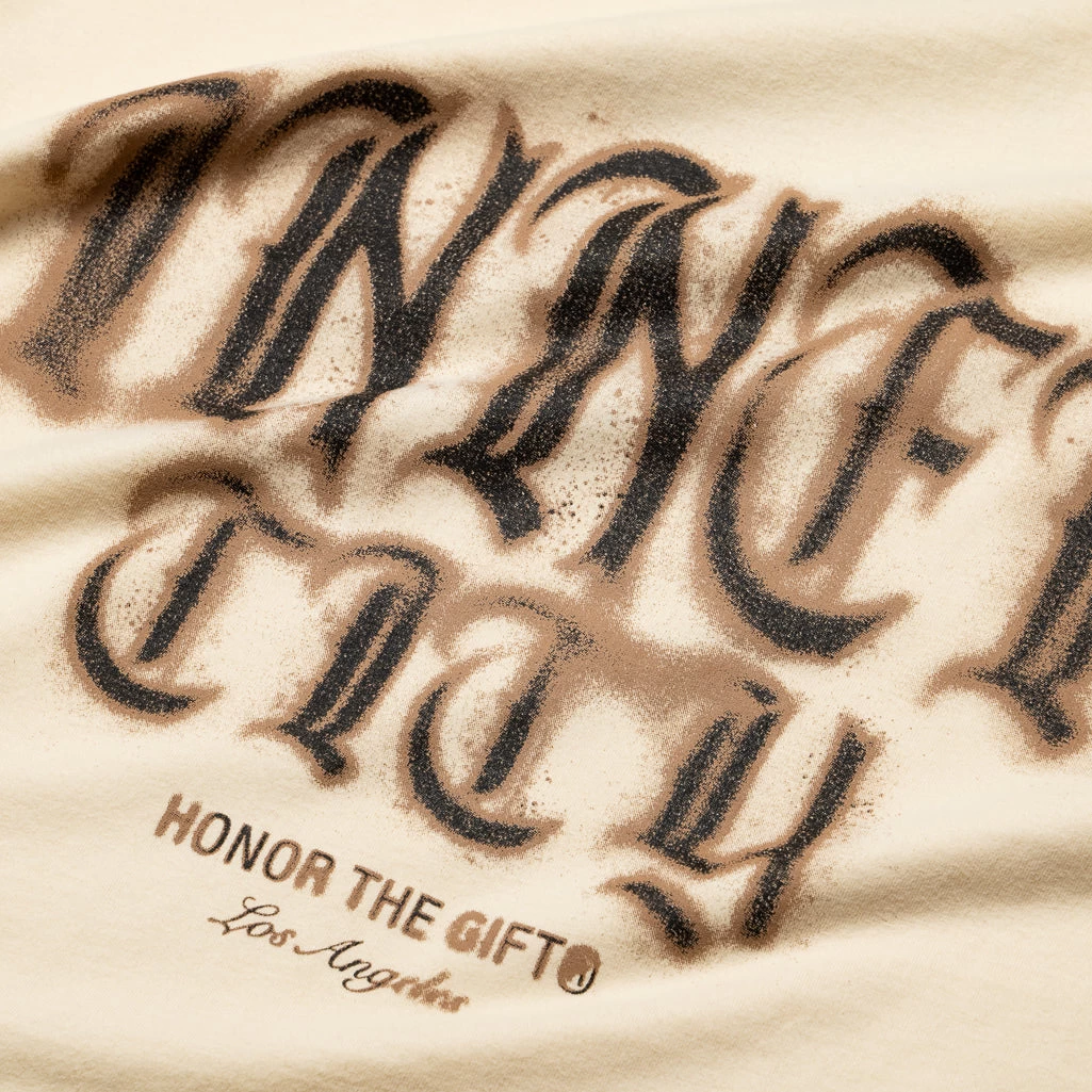 Honor The Gift Stamp Inner City Tee - Bone 5 Honor The Gift Stamp Inner City Tee - Bone - Image 3