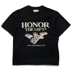 Honor The Gift Dominos Tee - Black