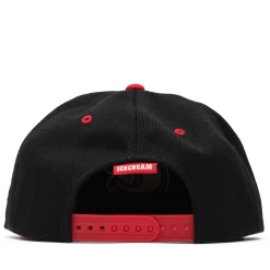 Ice Cream Make Sense Snapback Hat - Black -Fashion clothing Sneaker Politics IceCream MakeSenseSnap 131 111782 WB 3