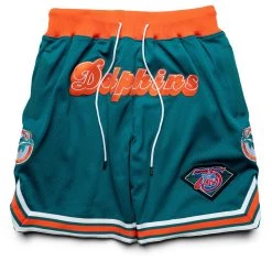 Just Don Miami Dolphins Short - Teal/Orange