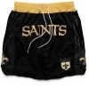 Just Don New Orleans Saints Short - Black/Gold -Fashion clothing Sneaker Politics JustDon SaintsShorts 131 109947 WB 1