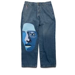 KidSuper Blue Face Jean - Blue