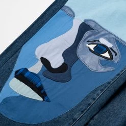 KidSuper Blue Face Jean - Blue -Fashion clothing Sneaker Politics KIDSUPER AUG23 131 113431 WB 2