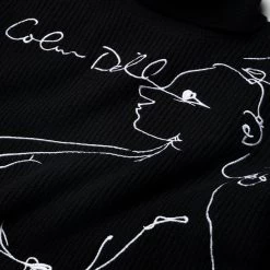 KidSuper Embroidered Doodle Women Sweater - Black -Fashion clothing Sneaker Politics KIDSUPER AUG23 131 113443 WB 2