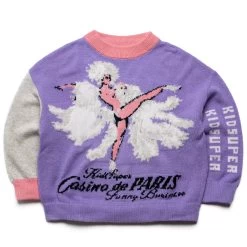 KidSuper Funny Business Sweater - Purple