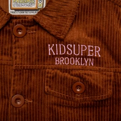 KidSuper Corduroy Jacket - Brown -Fashion clothing Sneaker Politics KidSuper Winter22 WB 15