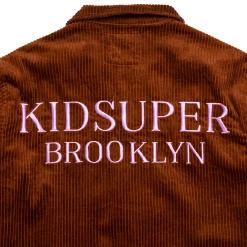 KidSuper Corduroy Jacket - Brown -Fashion clothing Sneaker Politics KidSuper Winter22 WB 17
