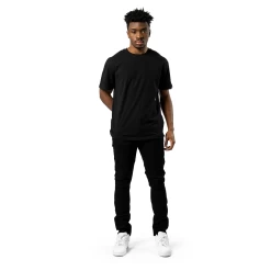 Ksubi Chitch Laid Denim - Jet Black -Fashion clothing Sneaker Politics Ksubi NOV22 Model 131 110841 WB 1