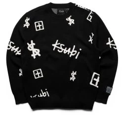 Ksubi Kash Box Knit Crewneck - Black
