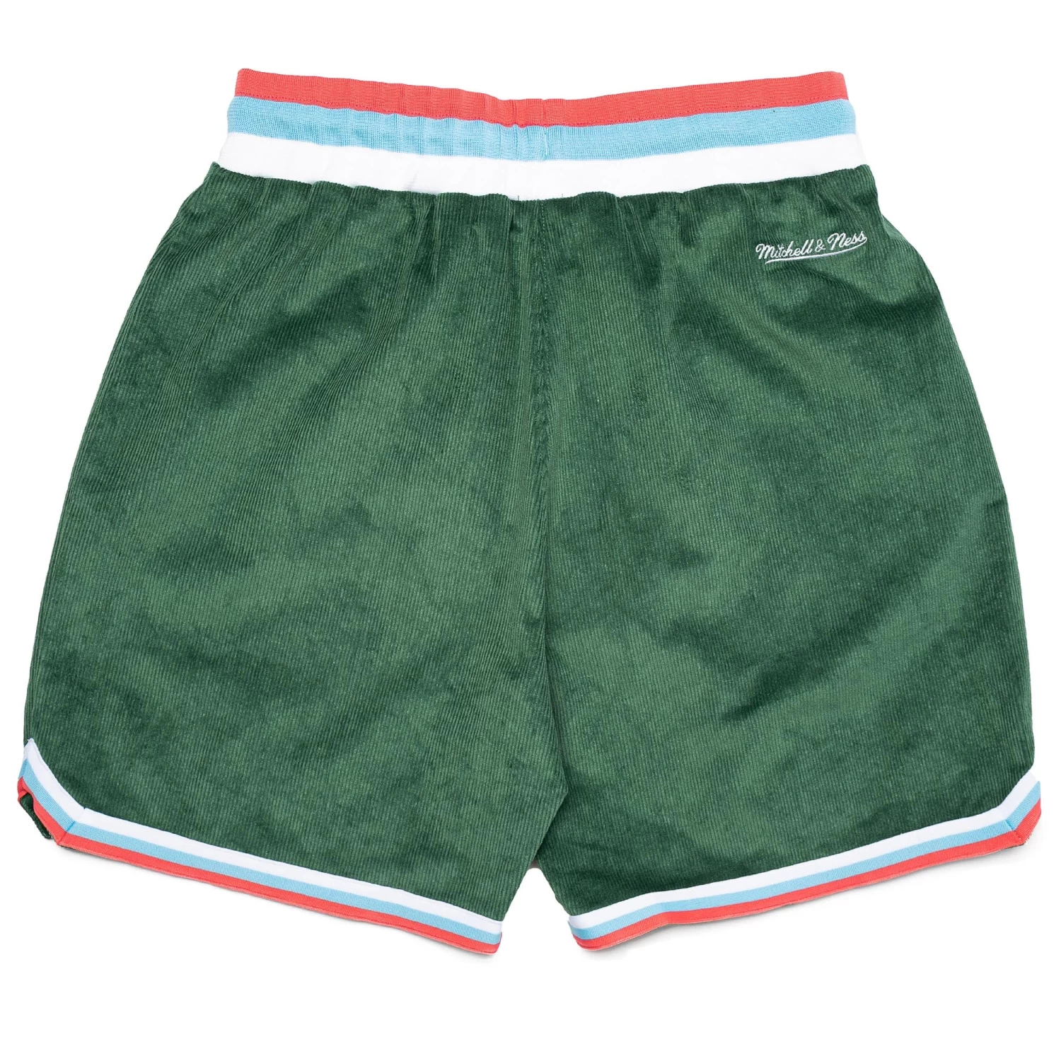 Mitchell & Ness X Fred Segal Corduroy Short - Green 4 Mitchell & Ness X Fred Segal Corduroy Short - Green - Image 2