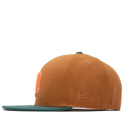 New Era X Politics Minnesota Twins 59FIFTY Fitted Hat - Wheat/Pine -Fashion clothing Sneaker Politics NewEra 5950 131 113010 WB 4