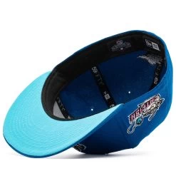 New Era X Politics Columbus Catfish 59FIFTY - Blue Azure/Vice Blue -Fashion clothing Sneaker Politics NewEra 5950ColumbusCatBlue 131 111766 WB 5