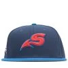 New Era X Politics Shreveport Swamp Dragons 59FIFTY Fitted Cap - Oceanside Blue 2 New Era X Politics Shreveport Swamp Dragons 59FIFTY Fitted Cap - Oceanside Blue -Fashion clothing Sneaker Politics NewEra 5950ShreveportSwampHat 131 111015 WB 1