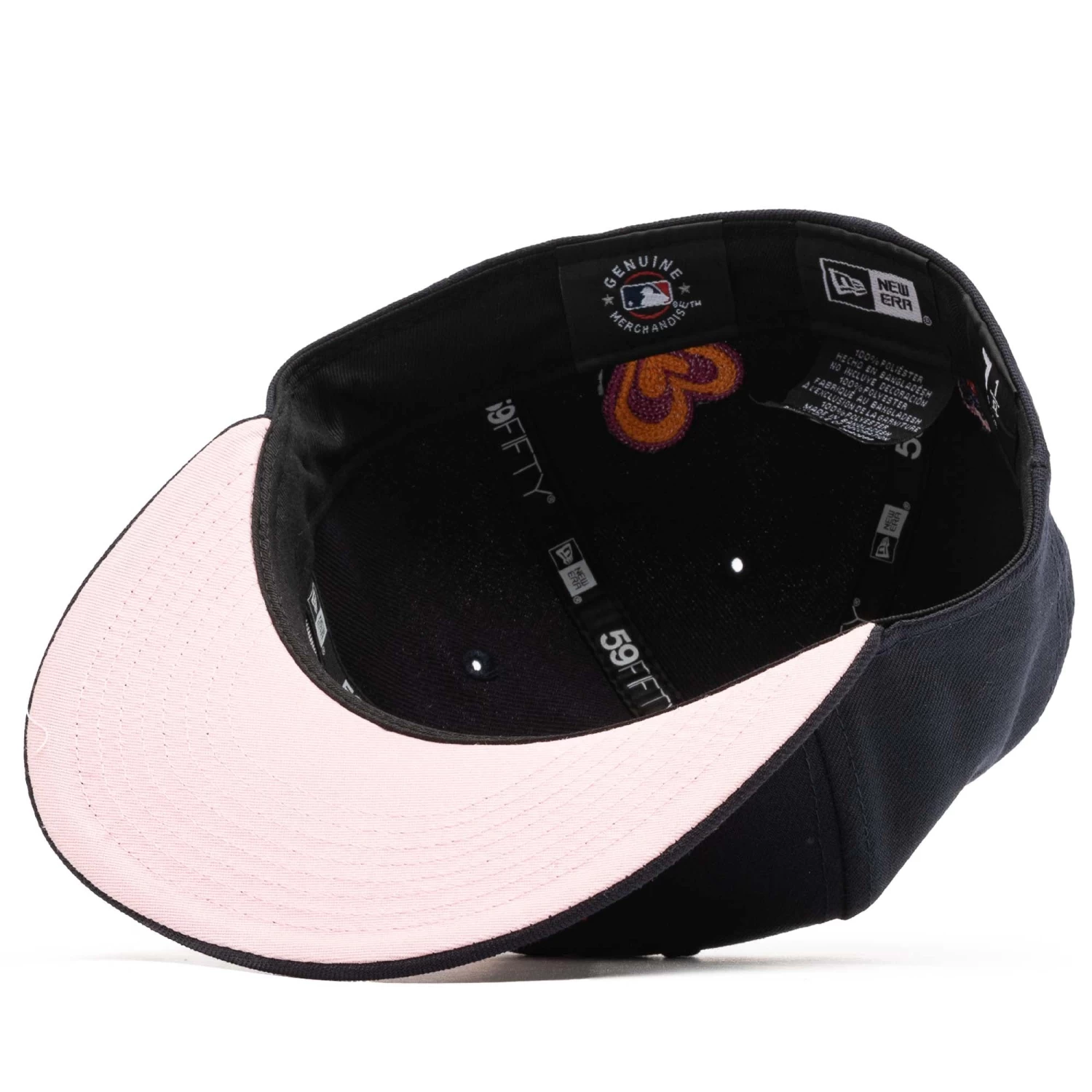 New Era Houston Astros Chainstitch 59FIFTY Hat - Navy 5 New Era Houston Astros Chainstitch 59FIFTY Hat - Navy - Image 3