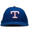 New Era X Politics Texas Rangers Low Pro 59FIFTY Fitted Hat - Blue/Birdeye Blue -Fashion clothing Sneaker Politics NewEra BlueRangersHatRedo2 WHITEBOX 1