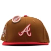 New Era X Politics Atlanta Braves 59FIFTY Fitted Hat - Toasted Peanut/Front Door Red 2 New Era X Politics Atlanta Braves 59FIFTY Fitted Hat - Toasted Peanut/Front Door Red -Fashion clothing Sneaker Politics NewEra BravesBrown 131 111770 WB 5