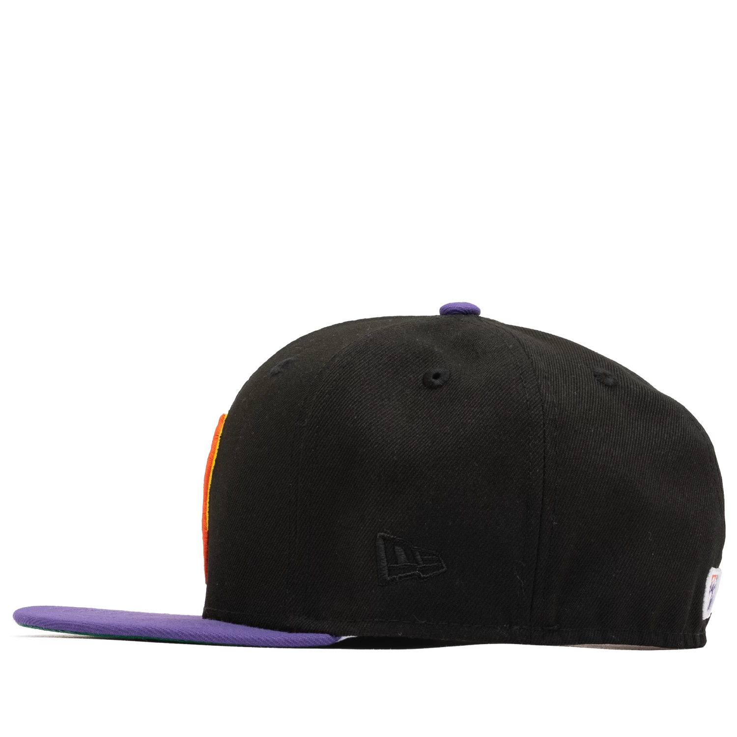 New Era X Politics Phoenix Firebirds 59FIFTY Fitted Hat - Black/Purple 6 New Era X Politics Phoenix Firebirds 59FIFTY Fitted Hat - Black/Purple - Image 4