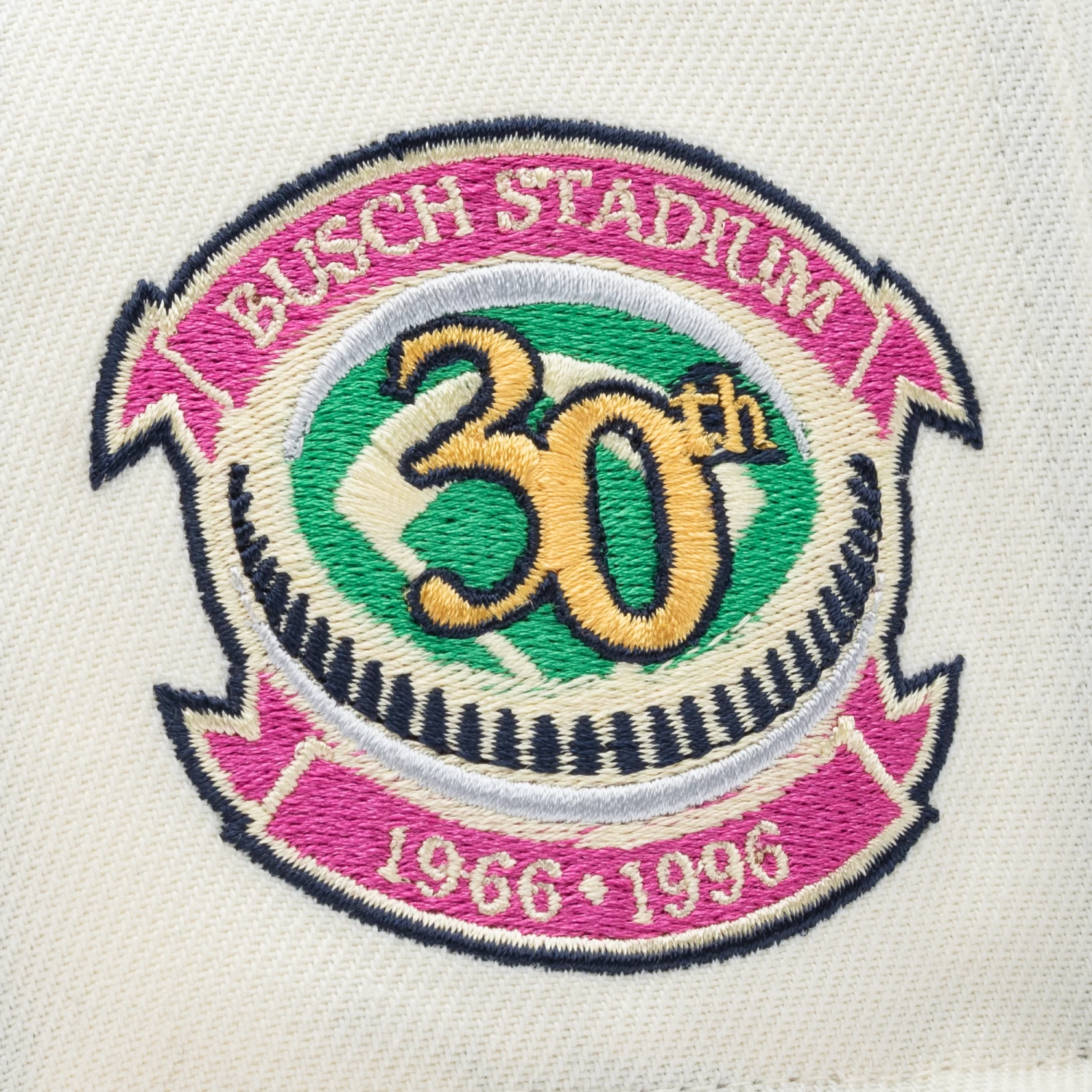 New Era X Politics St. Louis Cardinals 59FIFTY Fitted Hat - Creme/Navy 7 New Era X Politics St. Louis Cardinals 59FIFTY Fitted Hat - Creme/Navy - Image 5