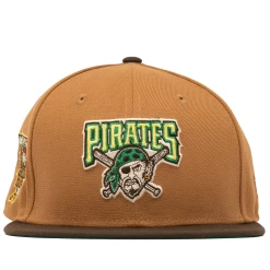 New Era X Politics Pittsburgh Pirates 59FIFTY Fitted Hat - Wheat