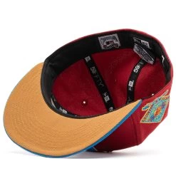 New Era X Politics Texas Rangers 59FIFTY Fitted Hat - Pinot Red/Cardinal Blue 15 New Era X Politics Texas Rangers 59FIFTY Fitted Hat - Pinot Red/Cardinal Blue -Fashion clothing Sneaker Politics NewEra TexasRangersRedHat 131 111771SKU WB 5