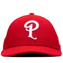 Politics X New Era Low Pro 59FIFTY Fitted Hat - Scarlet