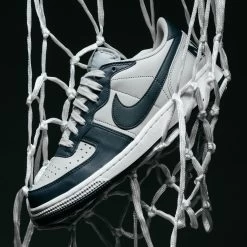 Nike Terminator Low - Low Granite/Dark Obsidian -Fashion clothing Sneaker Politics Nike TerminatorGrey Navy WEB 1