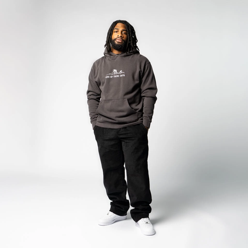 One Of These Days Counting Every Second Hoodie - Black 7 One Of These Days Counting Every Second Hoodie - Black - Image 5