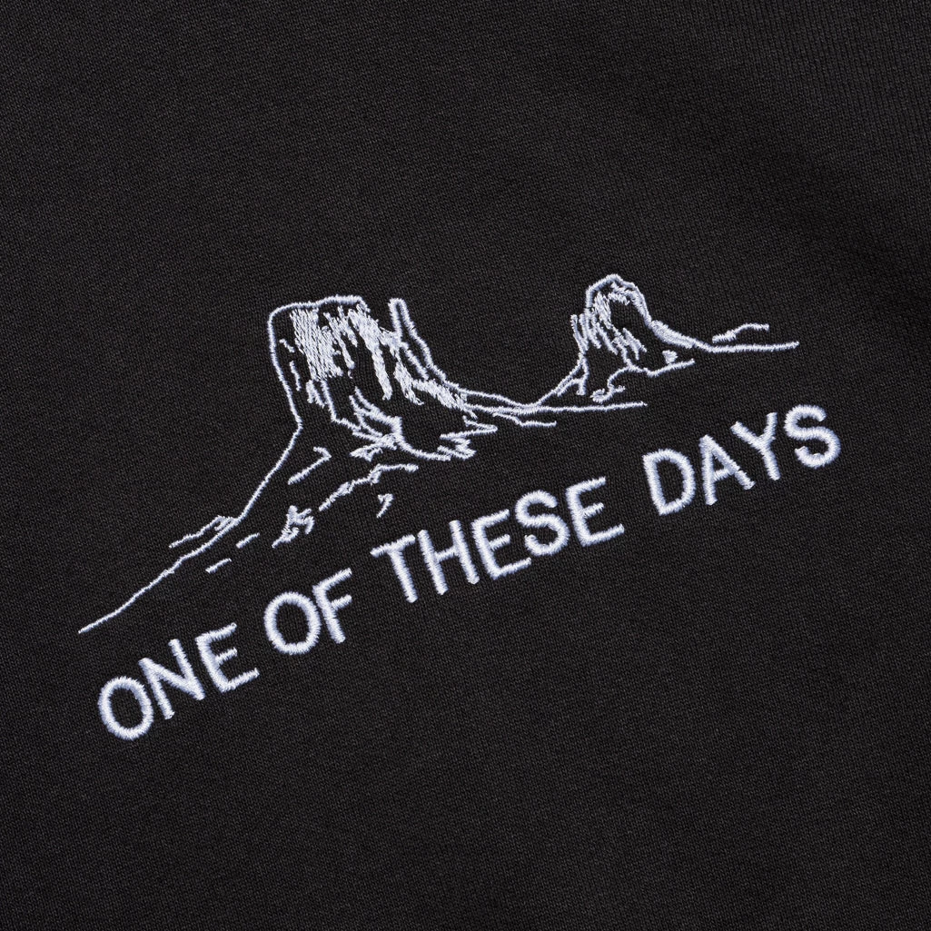 One Of These Days Counting Every Second Hoodie - Black 5 One Of These Days Counting Every Second Hoodie - Black - Image 3