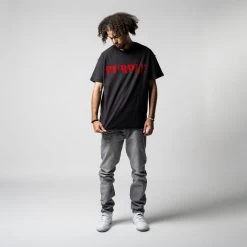 Purple Brand Mid Rise Straight Jean - Faded Grey Aged 8 Purple Brand Mid Rise Straight Jean - Faded Grey Aged -Fashion clothing Sneaker Politics PURPLE SS23 MODEL 131 111463 131 111460 WB 1 2