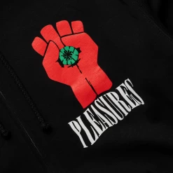 Pleasures HST Zip Hoodie - Black -Fashion clothing Sneaker Politics Pleasures H22 131 111273 WB 2