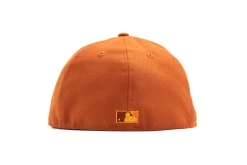 New Era X Politics Houston Astros 59FIFTY Fitted Hat - Rust/Red -Fashion clothing Sneaker Politics Politics AstrosRust 131 112466 WB 3