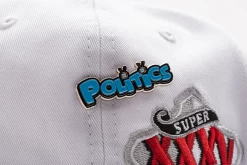 New Era X Politics Baltimore Ravens 59FIFTY Fitted Hat - White/Black -Fashion clothing Sneaker Politics Politics FamilyGuyBrianHate 131 112422 WB Re 1