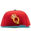 New Era X Politics Queens Kings 59FIFTY Fitted Hat - Bright Red/Aqua -Fashion clothing Sneaker Politics Politics FamilyGuyQuagHat 131 112417 WB Re 1
