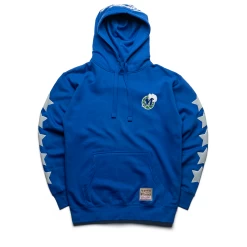 Politics X Mitchell & Ness Dallas Mavericks Hoodie - Blue