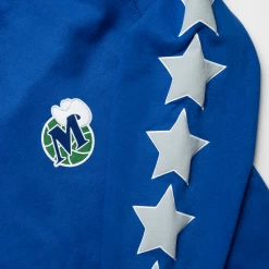 Politics X Mitchell & Ness Dallas Mavericks Hoodie - Blue -Fashion clothing Sneaker Politics Politics MN Mavs 131 110434 WB 2