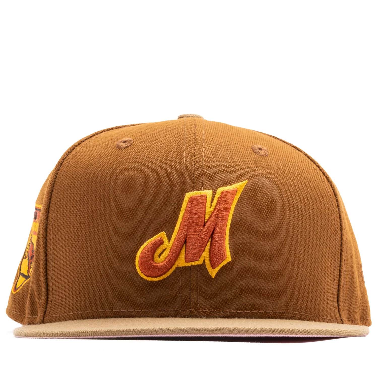 New Era X Politics Portland Mavericks 59FIFTY Fitted Hat - Brown/Khaki 3 New Era X Politics Portland Mavericks 59FIFTY Fitted Hat - Brown/Khaki